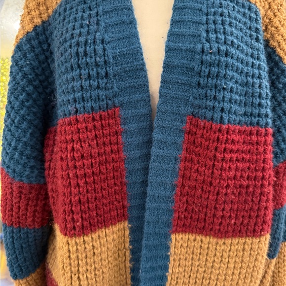 Baltic Born Multicolor Oversized Chunky Knit Cardigan - Picture 4 of 9